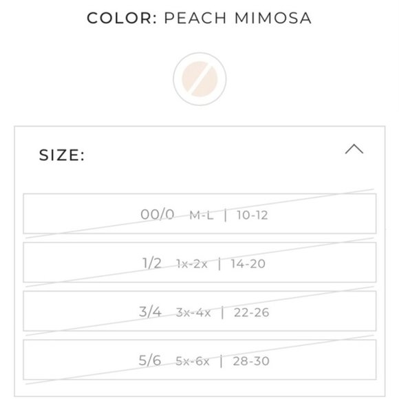 Torrid Peach Mimosa Light Sheer Chiffon Kimono 3/4 - Picture 15 of 15